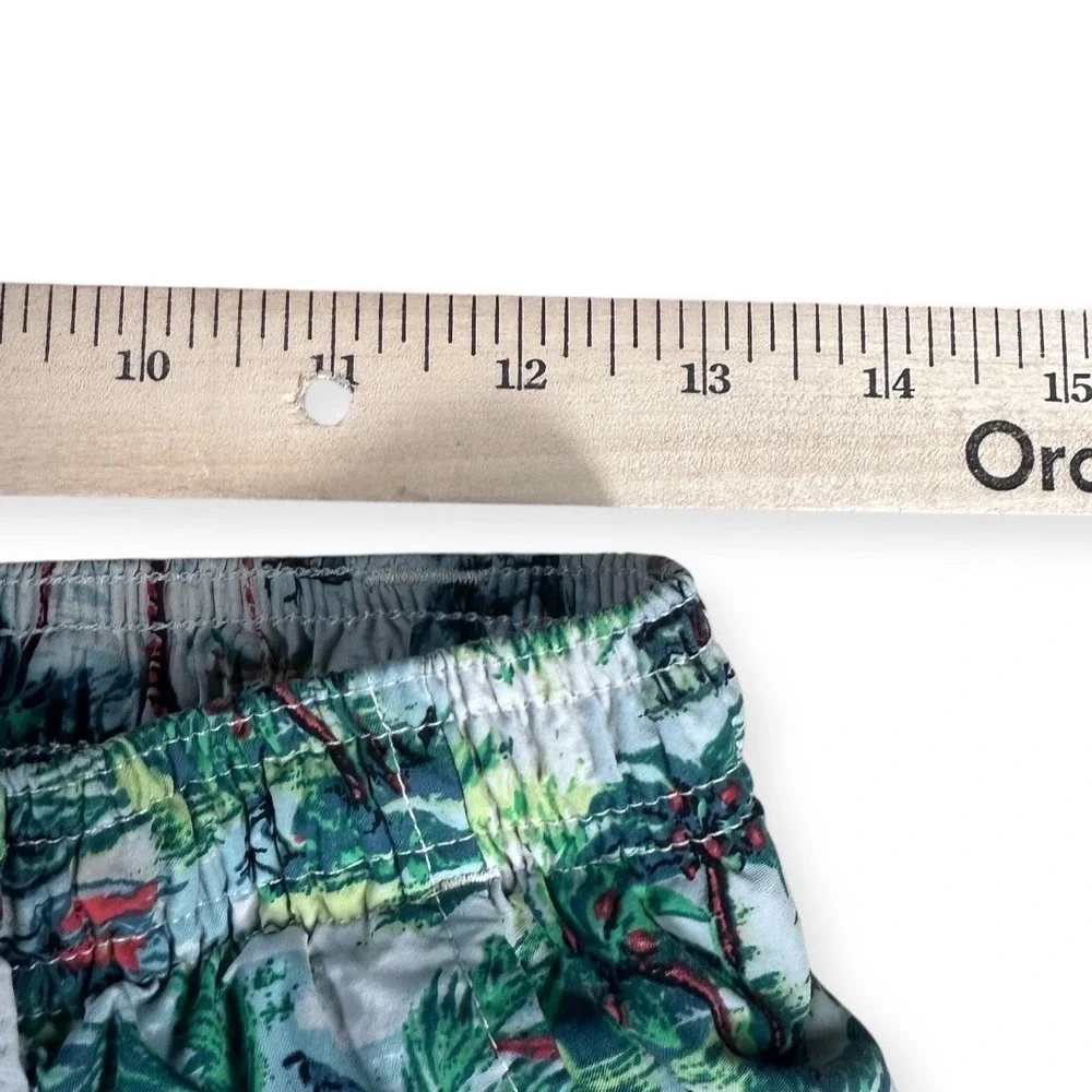 Columbia PFG Men's Swim Trunks Shorts Tropical Fish Print Elastic Waist Size S - Picture 4 of 16